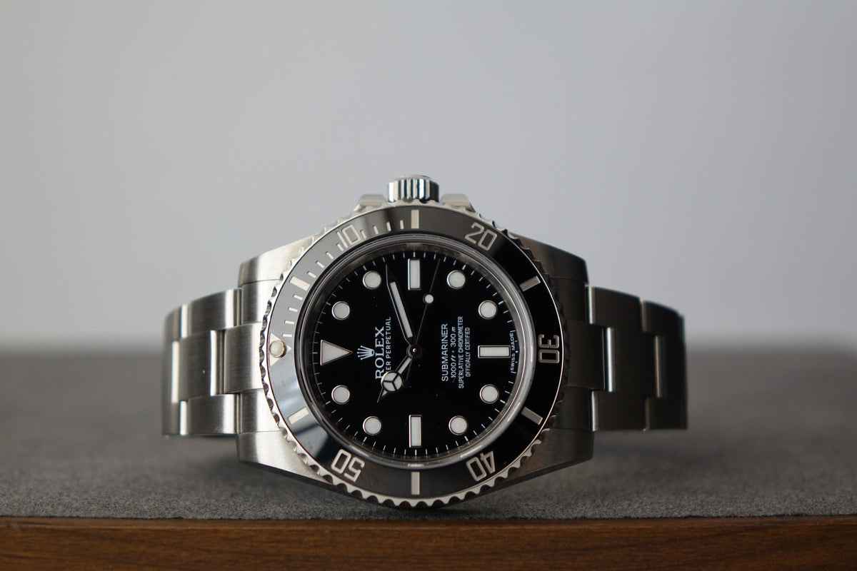 Rolex Submariner 114060 no date watch only