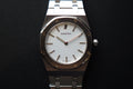 Audemars Piguet Royal Oak 56303ST Rare white dial w Original Papers