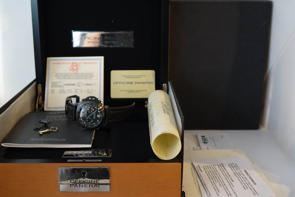 Panerai Luminor 1950 Regatta Rattrapante PAM00332 full set