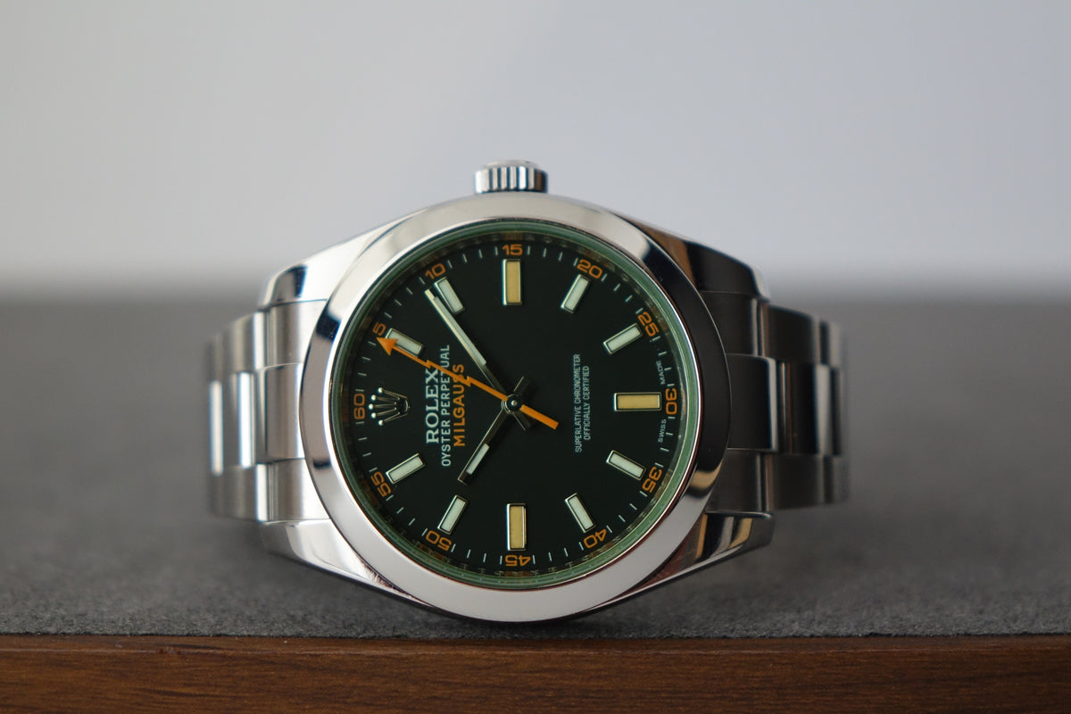 Rolex Milgauss Green 116400GV full set