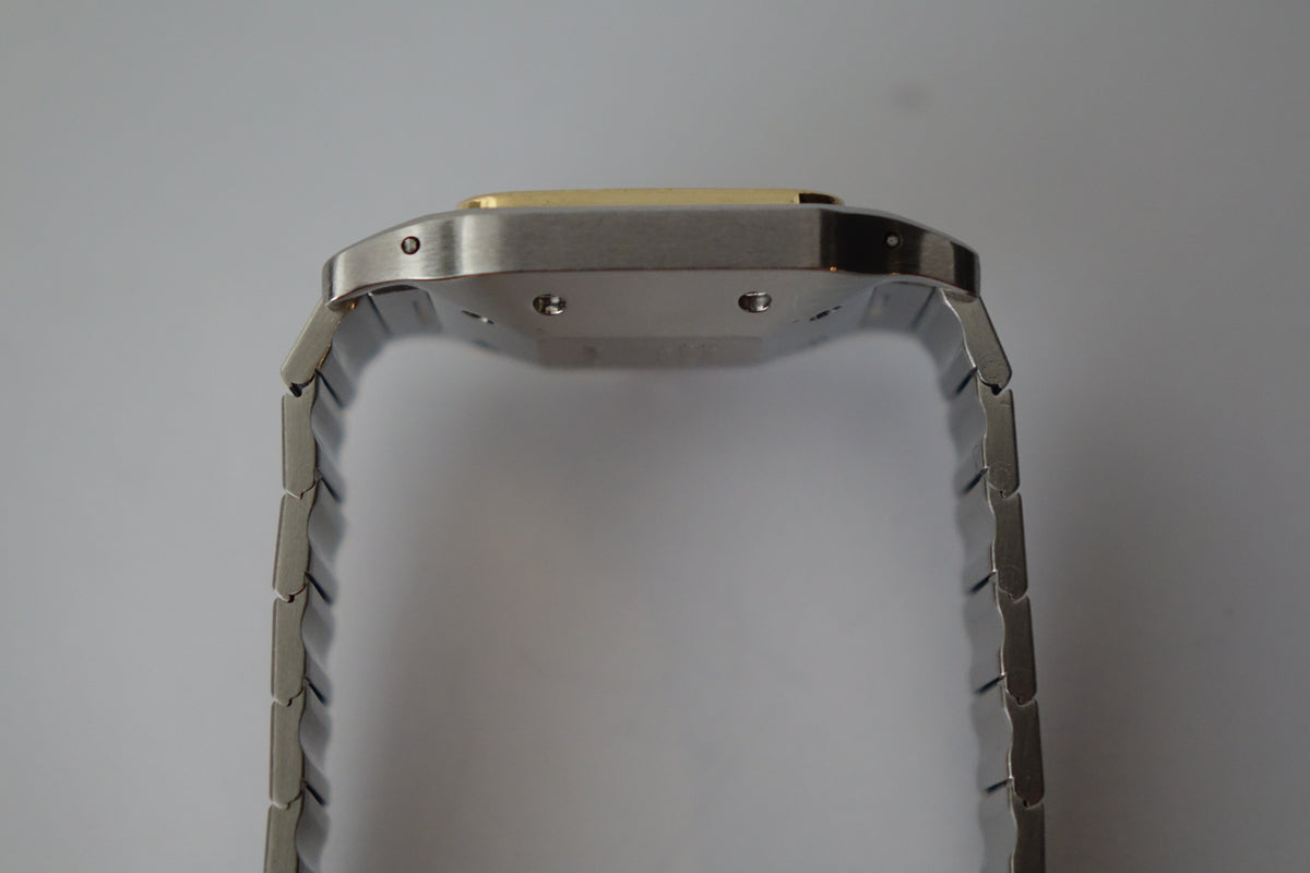 Cartier Santos Carree 2961 Burgundy watch only