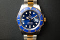 2022 Unpolished Rolex Submariner Date Bluesy Half Gold 126613LB full set