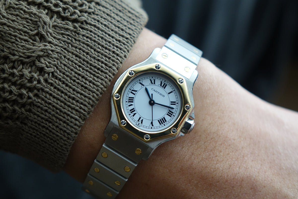 Cartier Santos Octagon 0907 HG full set