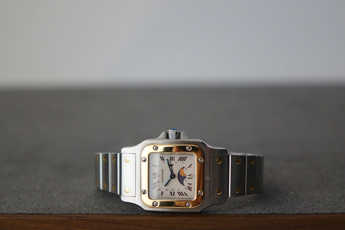 Cartier Santos Galbee Moonphase 119902 watch only
