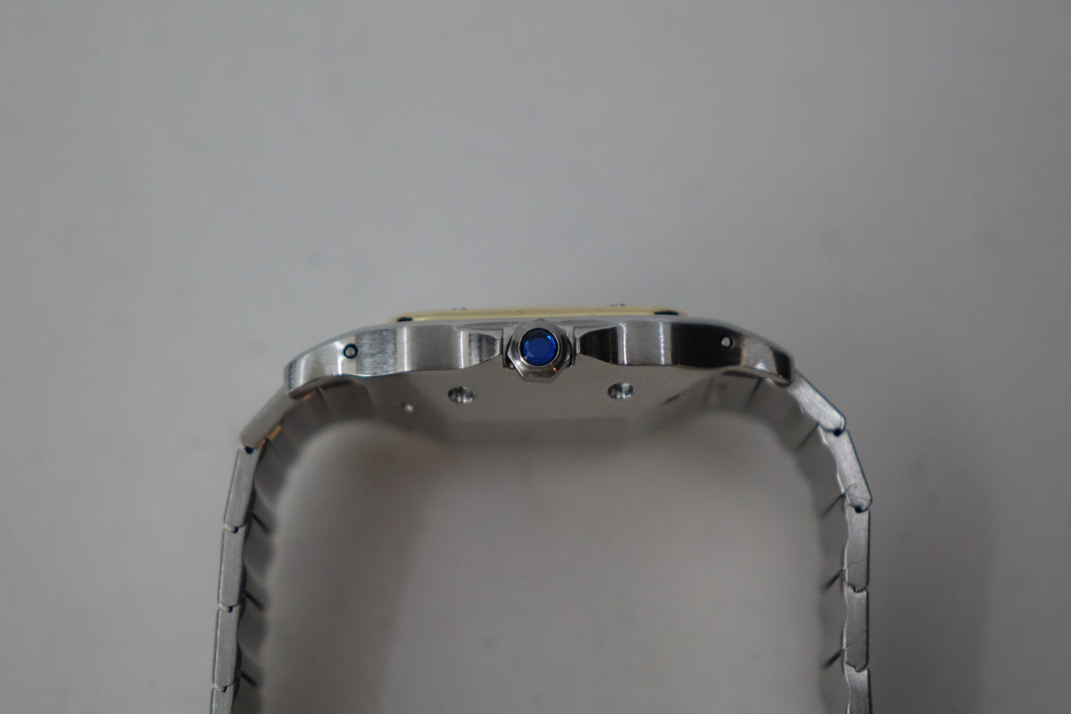 Cartier Santos Carree 2961 watch with Cartier Service Invoice