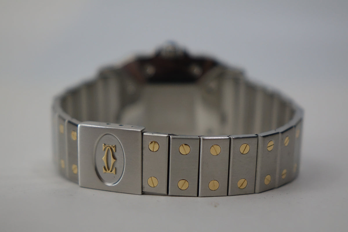 Cartier Santos Carree 2961 watch with Cartier Service Invoice