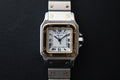 Cartier Santos Carrée SM half gold 0902 watch only
