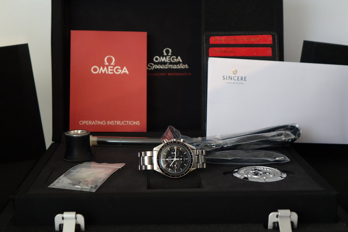 Omega Speedmaster Hesalite 1861 big box set 311.30.42.30.01.005 full set