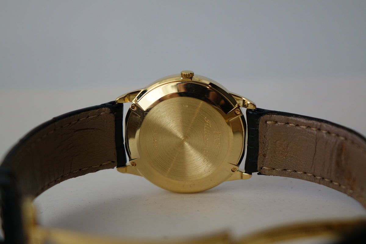 Piaget Gouverneur 15958 18k yellow gold watch only