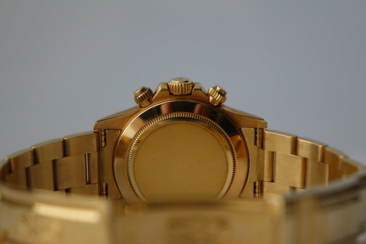 Rolex Daytona 16528 black dial w RSC Chit 2020