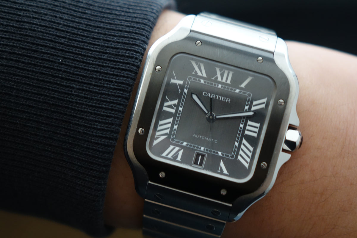 2022 Santos de Cartier Large ADLC 4072 WSA00037 full set