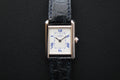 Cartier Tank must 2416 Blue Roman Numeral Quartz Watch Only