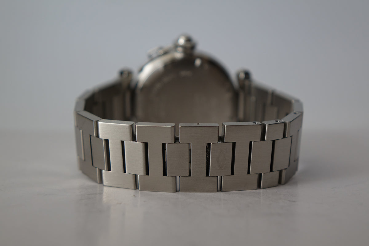 Cartier Pasha C W31043M7 2324 black dial full set