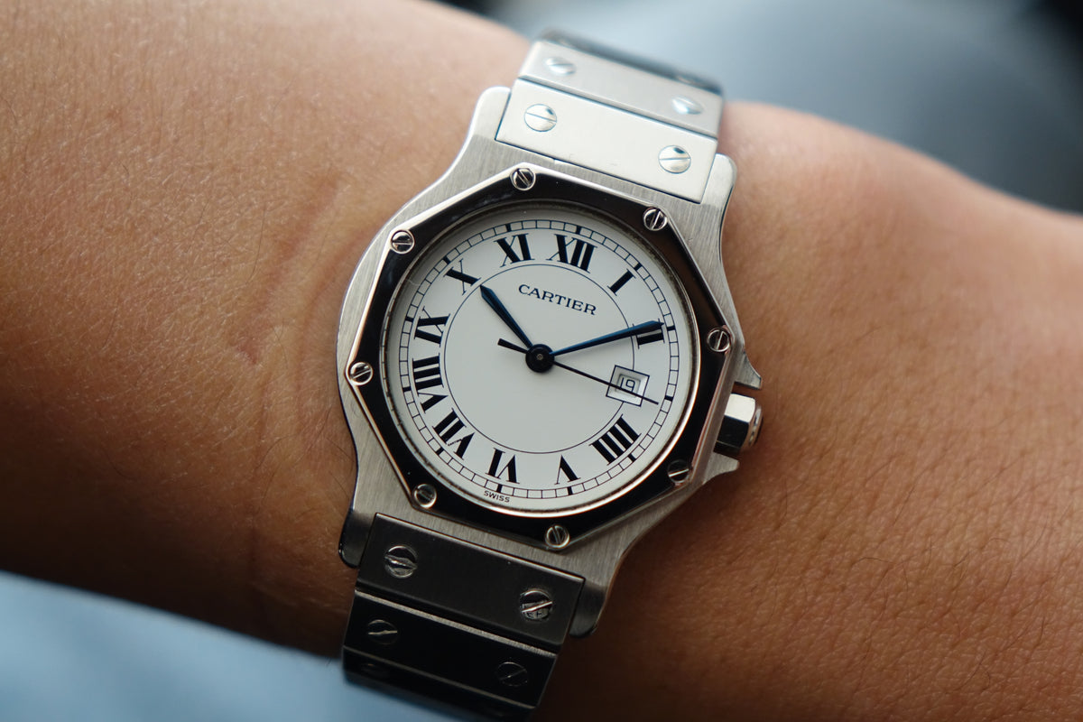 Cartier Santos Octagon 2965 watch only