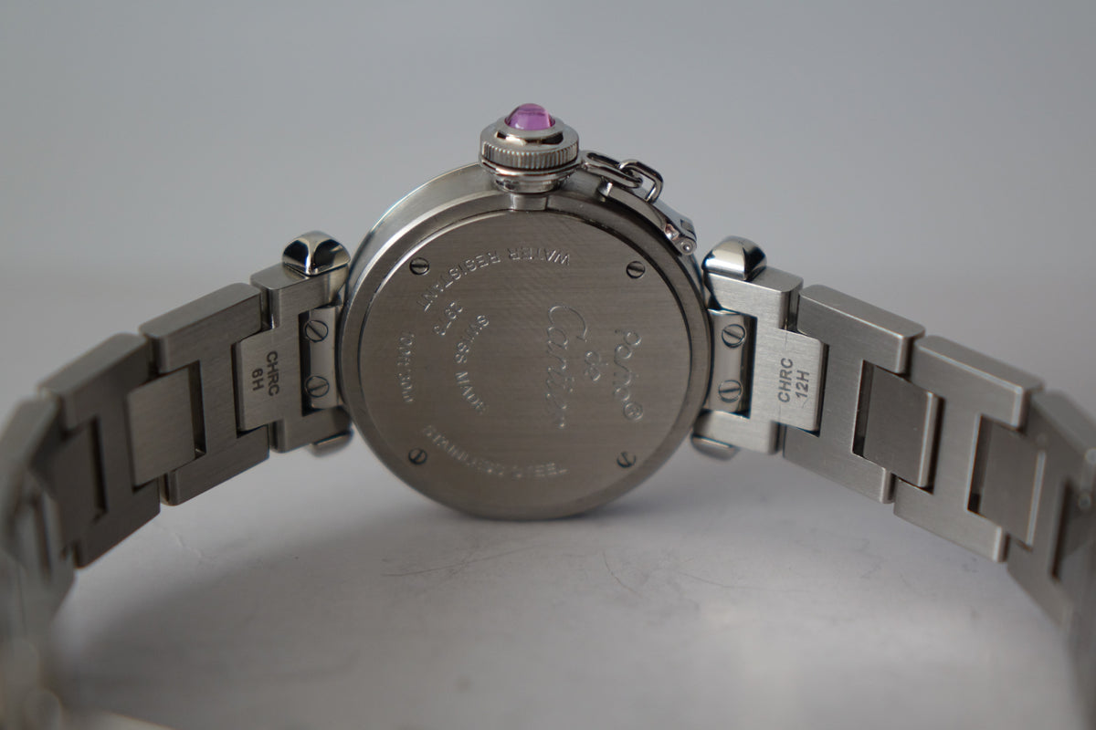 Cartier Miss Pasha W3140008 2973 pink dial full set