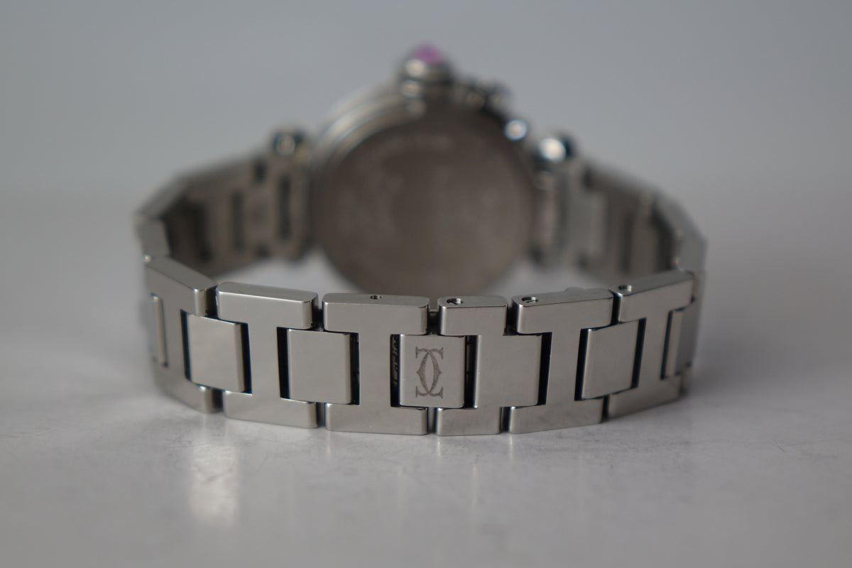 Cartier Miss Pasha W3140008 2973 pink dial full set