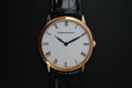 Audemars Piguet Ultra Slim 14273OR white roman quartz watch only