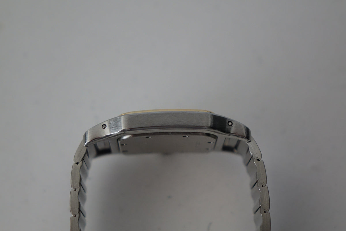 Cartier Santos Galbee 187901 Half Gold watch only