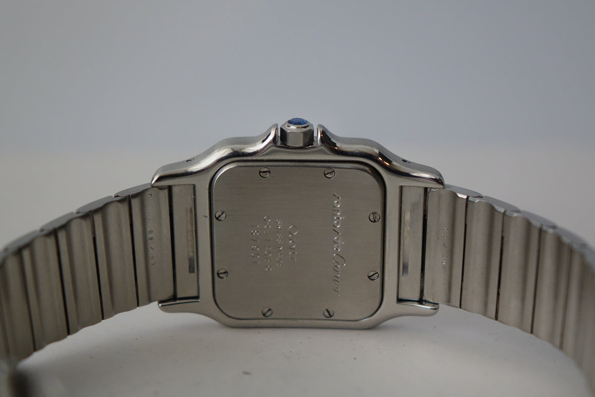 Cartier Santos Galbee 187901 Half Gold watch only