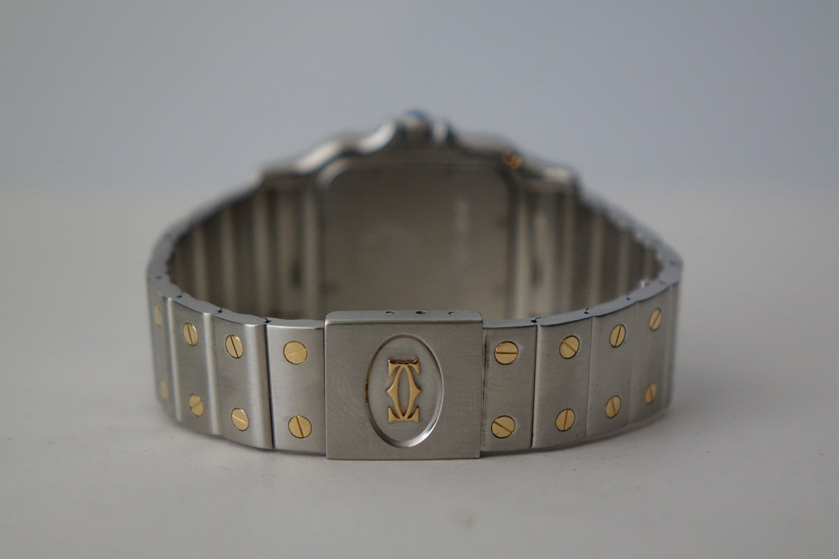 Cartier Santos Galbee 187901 Half Gold watch only