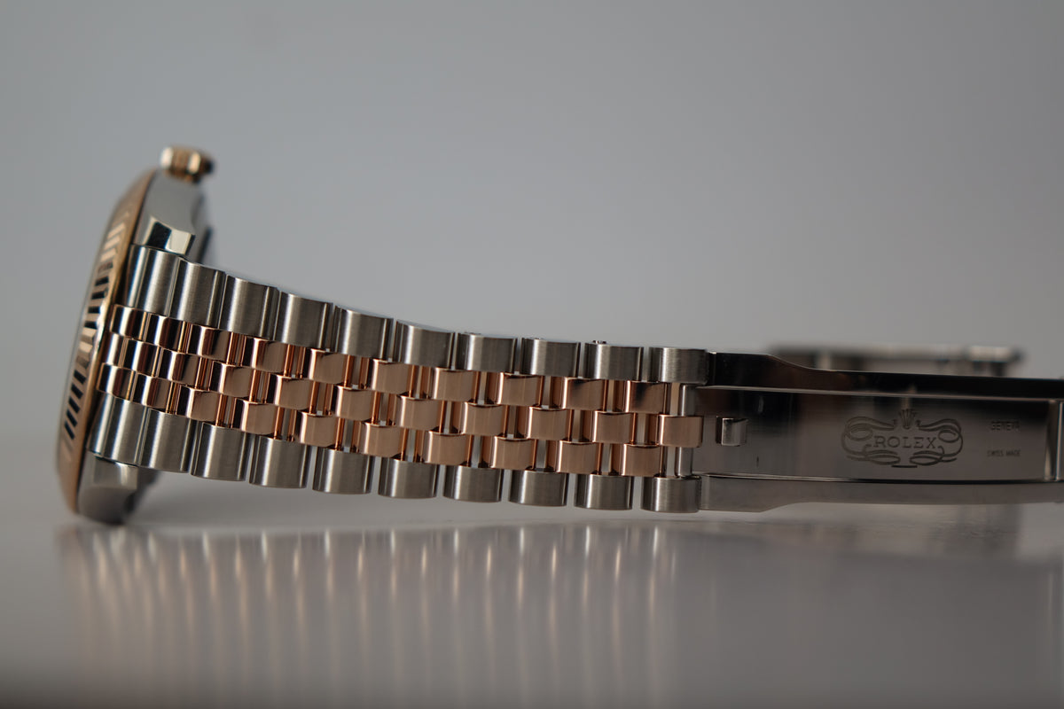 Rolex Datejust 41 126331 choco 10 point diamond full set