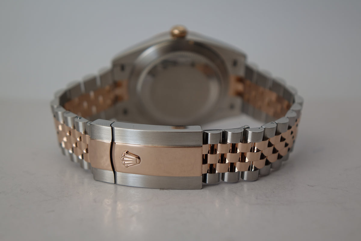 Rolex Datejust 41 126331 choco 10 point diamond full set