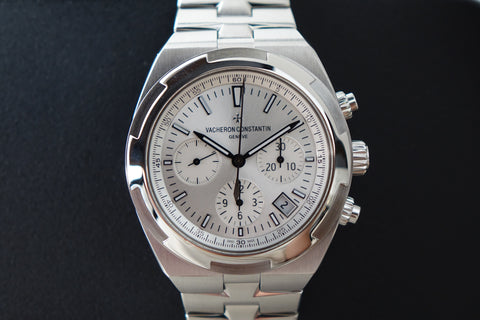 Vacheron Constantin Overseas chrono silver 5500V/110A-B075 w