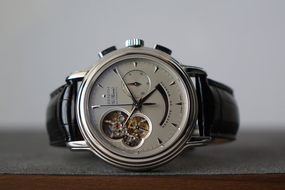 Zenith Grey Watch 03.0240.4021 EL Primero Chronomaster full set