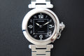 Cartier Pasha C W31043M7 2324 black dial full set