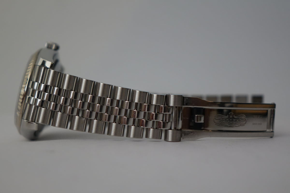 Rolex Datejust 36 116234 white roman dial full set