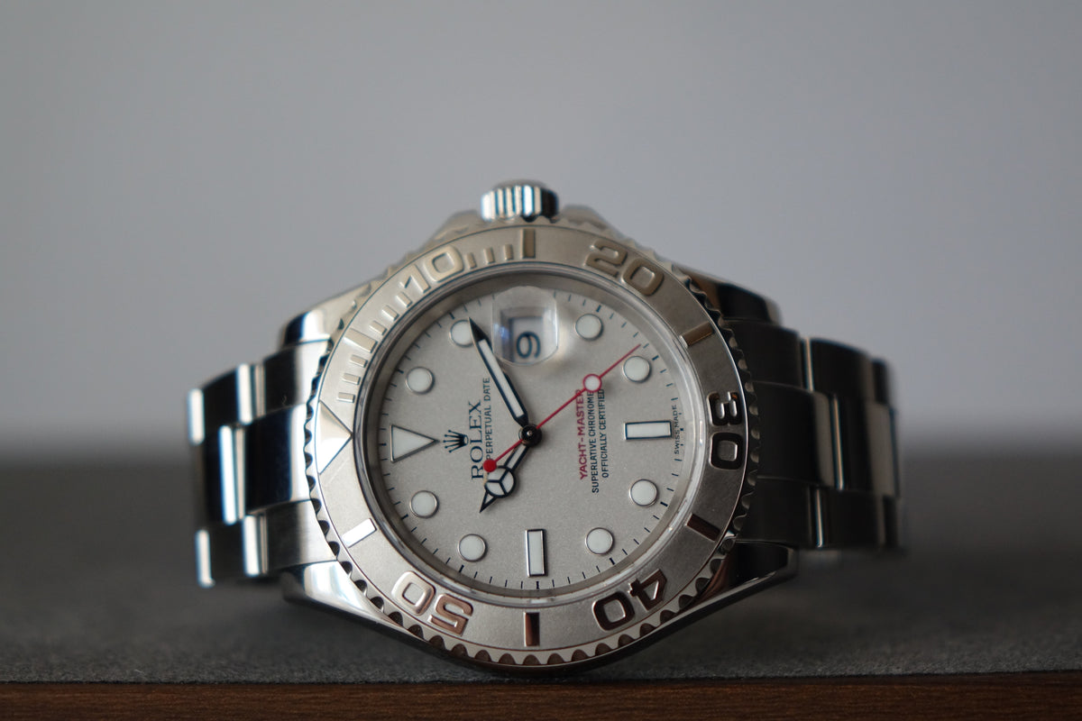 Rolex Yacht Master 40 16622 Platinum bezel full set