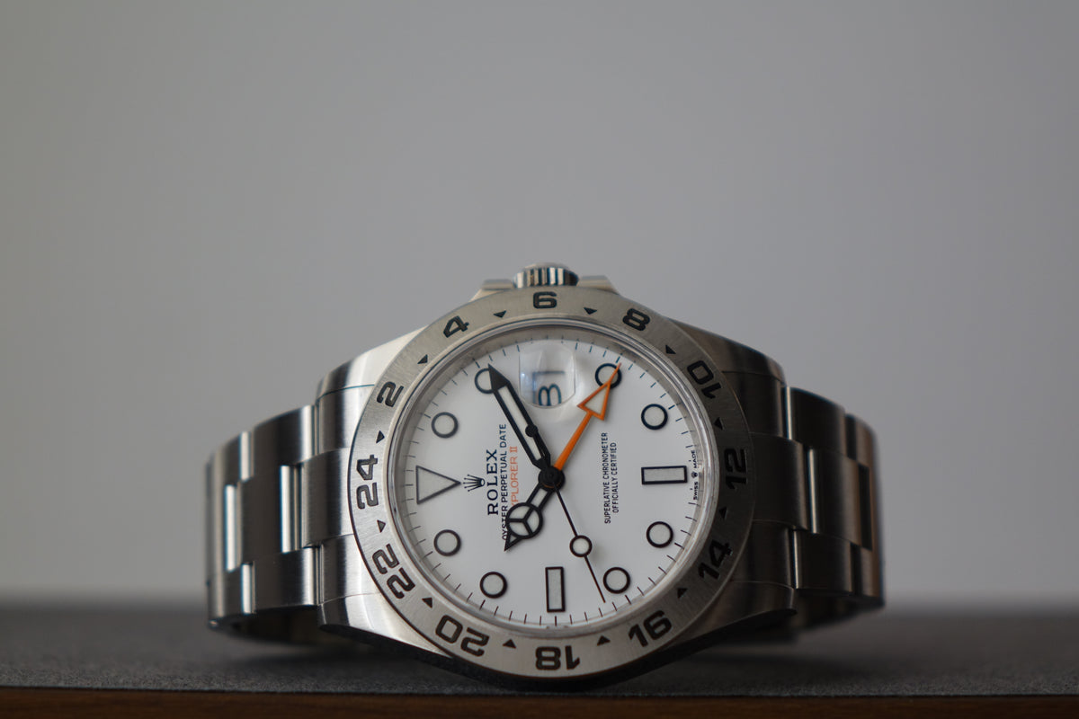 2022 Rolex Explorer II 2 226570 Polar full set
