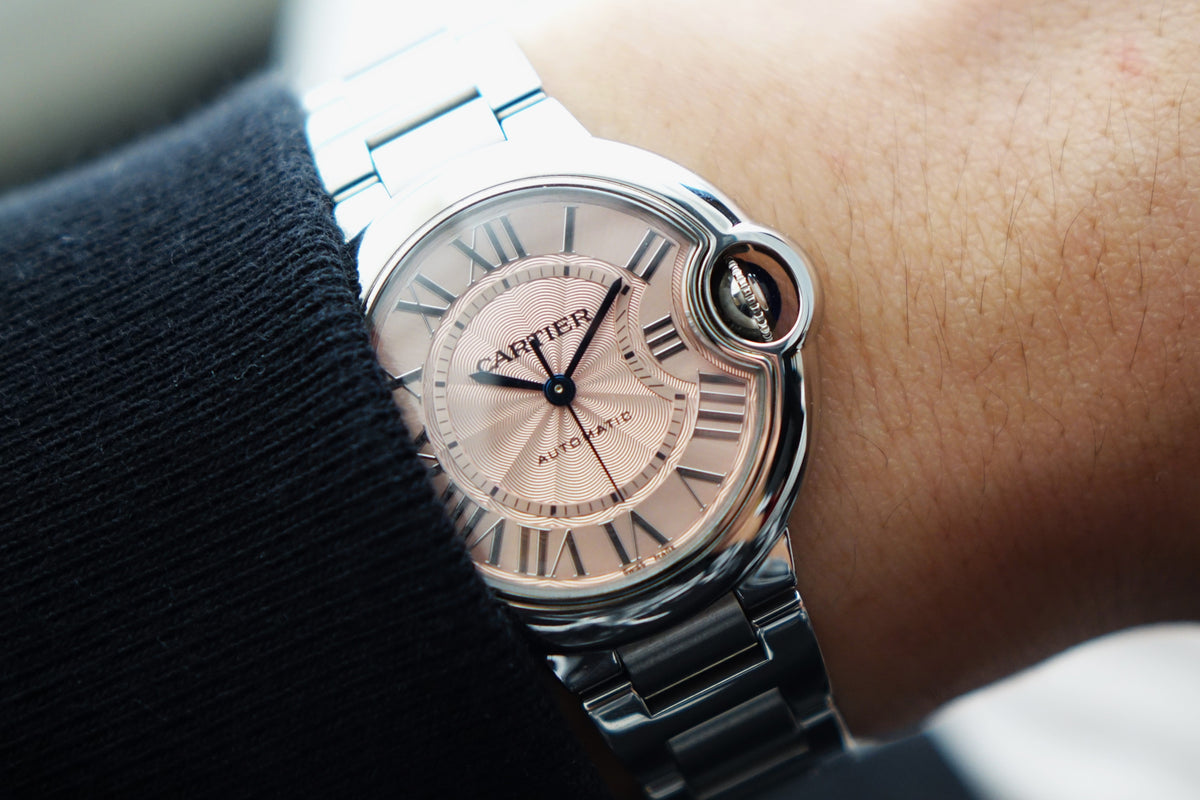 Cartier Ballon Bleu Automatic Pink 33mm WSBB0046