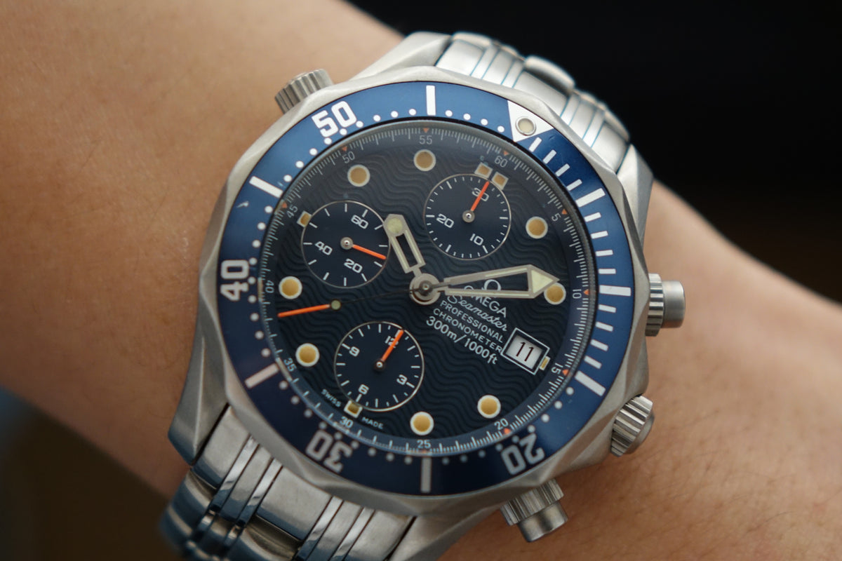Omega Titanium Seamaster Diver 300M 2298.80 Automatic watch only – Wristime