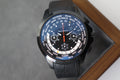 Girard Perregaux WWTC Chronograph Traveller PVD 49700-21-631-BB6C