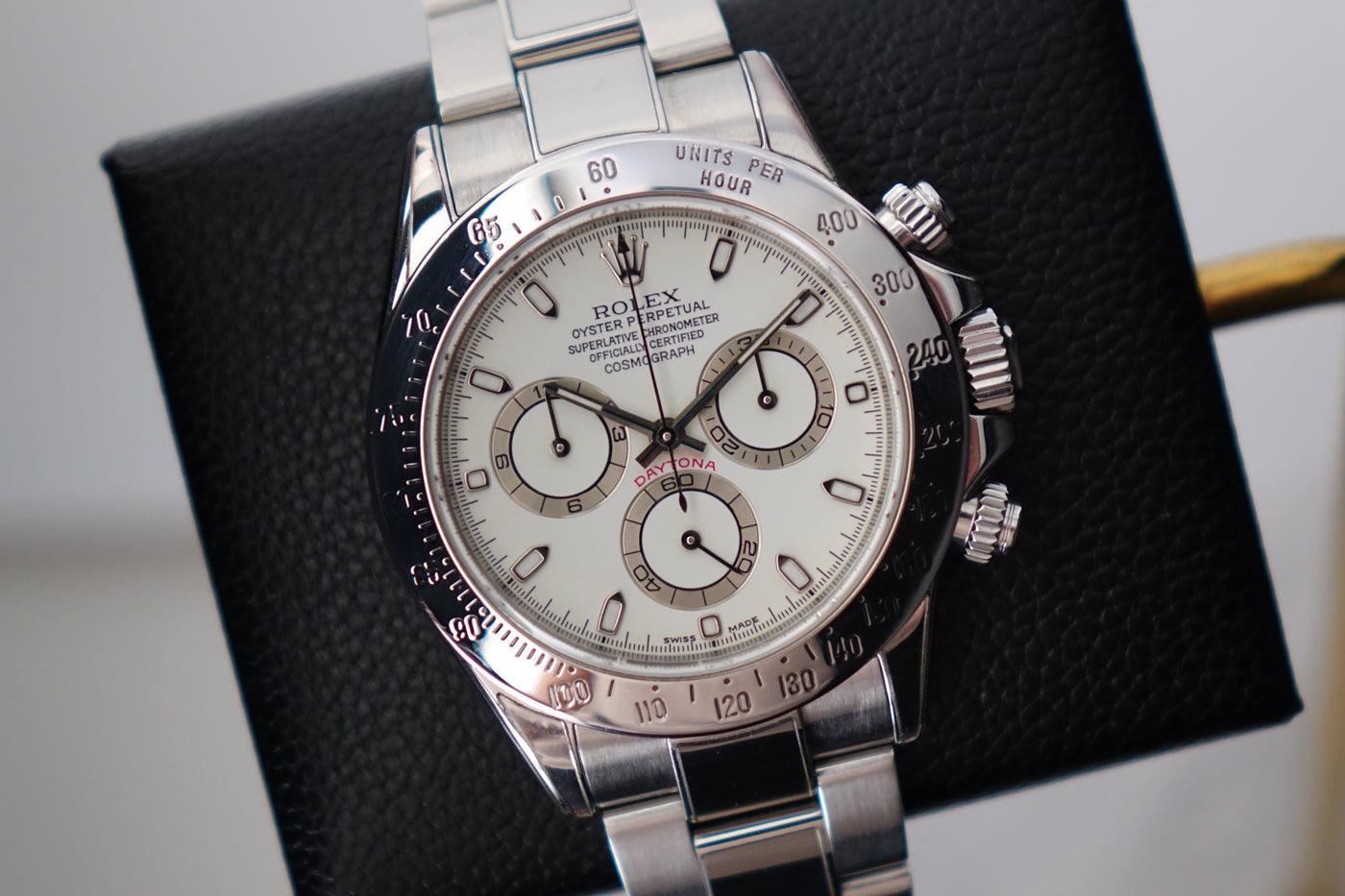 Rolex Cosmograph daytona 116520 Panna Dial Wristime