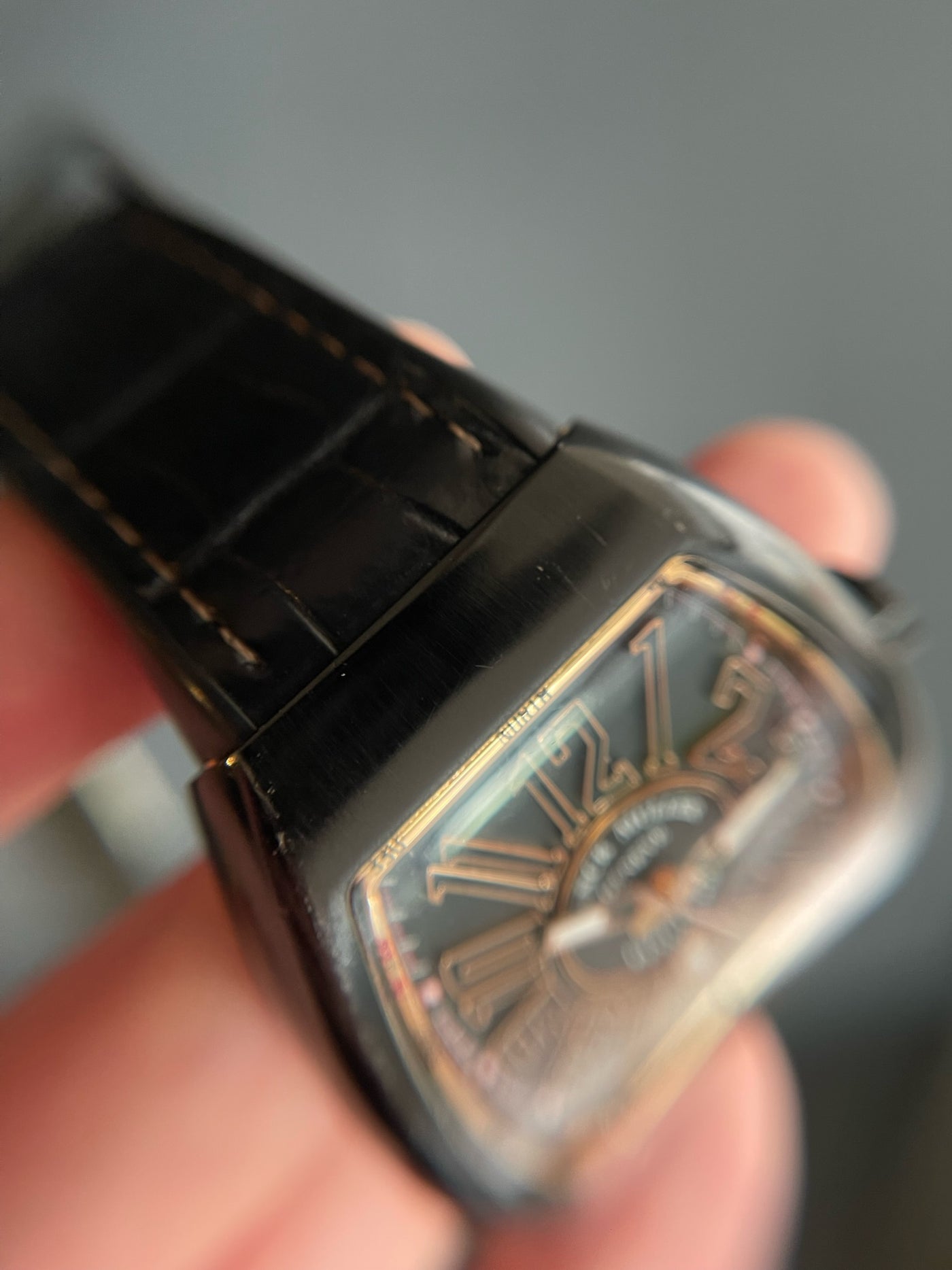 Franck muller vanguard titanium rose gold online