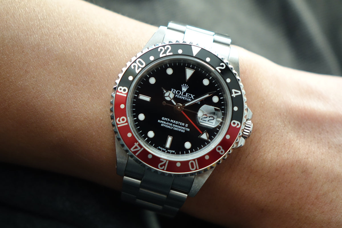 Rolex GMT Master 2 16710 Coke full set