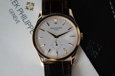 Patek Philippe Calatrava 5196J 18k yellow gold Wristime