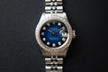 Rolex Datejust 26 69174G Factory Blue Vignette diamond