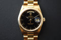 Rolex Daydate 36 black roman dial 18238 full set RSC card 2022