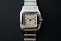 Cartier Santos Galbee LM W20018D6 1564 blue roman indices