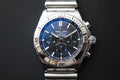 Breitling Chronomat B01 42 AB0134 black MOP dial Japan edition fullset