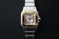 Cartier Santos Galbee 2423 half gold full set W20057C4