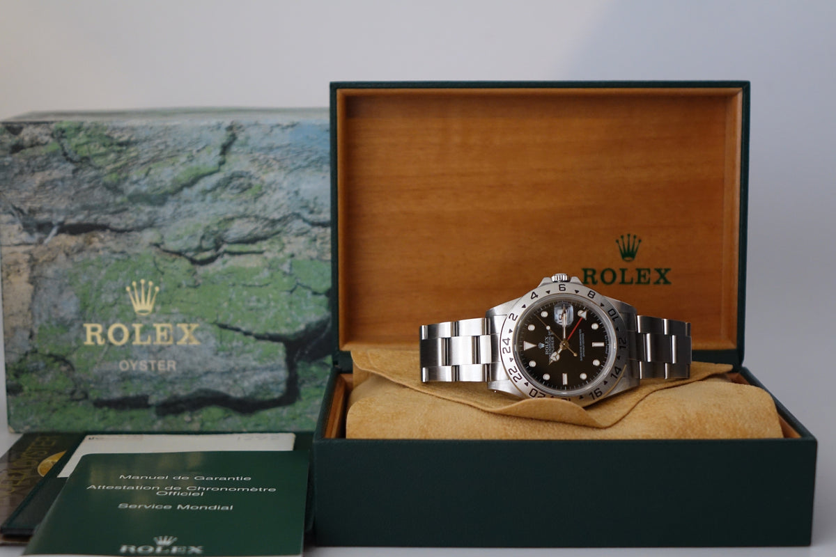 Rolex Explorer 2 Tritinova 16570 full set – Wristime