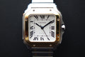 Cartier Santos Medium Silver Dial W2SA0016 Full Set