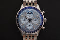 Unpolished Breitling Navitimer B19 Chronograph 43 Perpetual Calendar Moon Phase Ice Blue PB1920251C1A1