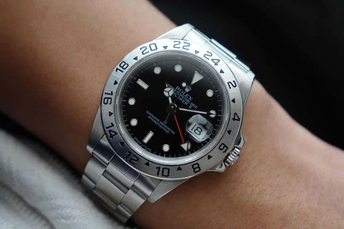 Rolex Explorer 2 Tritinova 16570 full set – Wristime