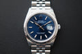 2026 w stickers Rolex Datejust 36 126234 blue fluted jubilee full set